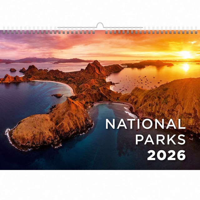 Kalender 2027 Helma 365 31.5x45cm Nationale parken