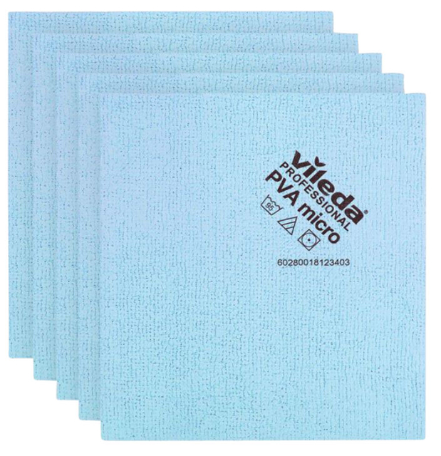 Microvezeldoeken Vileda Pro blauw