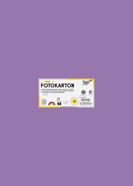 Fotokarton Folia 300gr 50x70cm 28 paars