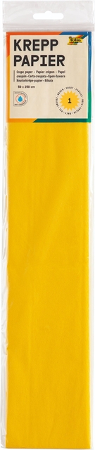 Crêpepapier Folia 50x250cm 10vel 106 geel