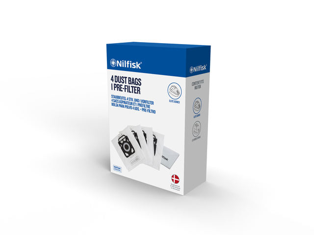 Stofzuigerzak Nilfisk standard Elite Extreme King 4 stuks