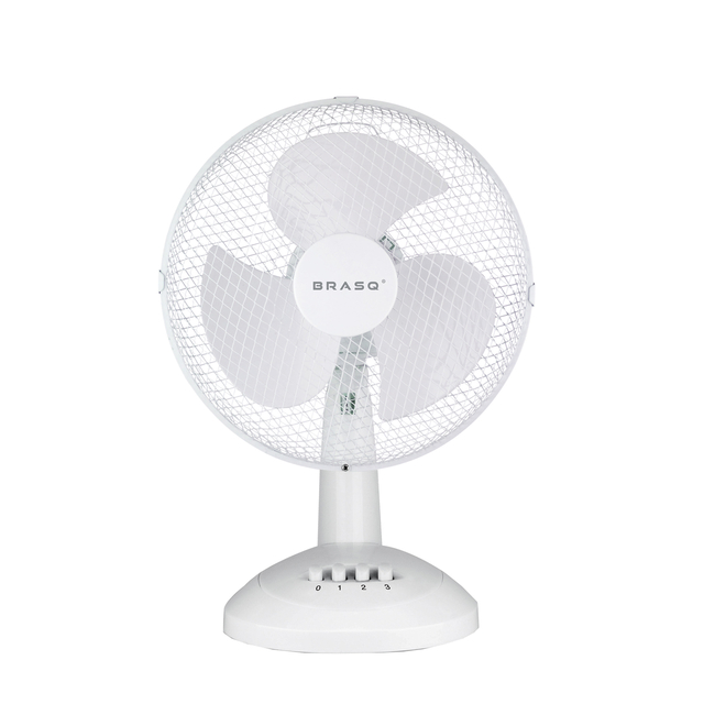 Tafelventilator BRASQ F400 Ø 30cm wit