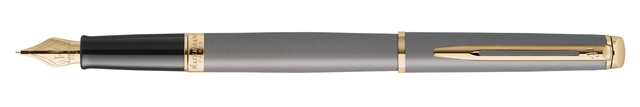 Vulpen Waterman Hémisphère Fashion Colors metallic grey GT fijn