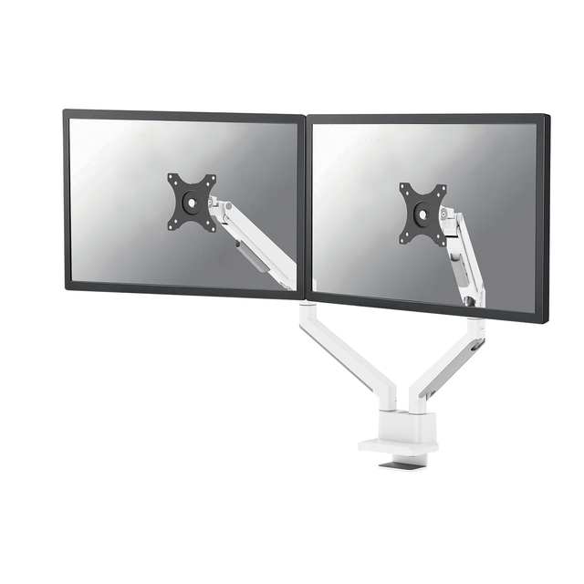 Monitorarm Neomounts NEXT Slim 2 schermen 32 inch wit