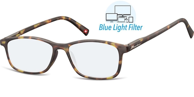 Leesbril  Montana +1.00 dpt blue light filter turtle