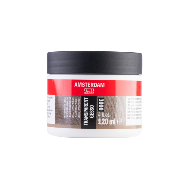 Gesso Amsterdam Mini 3000 120ml transparant