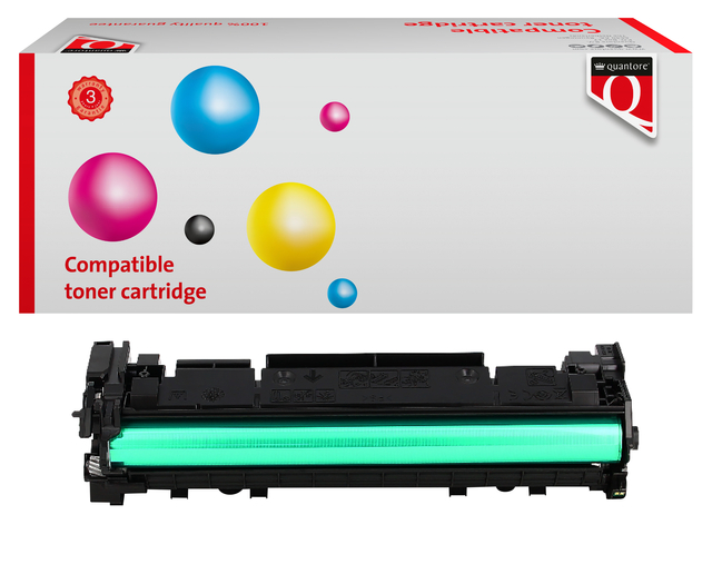 Tonercartridge Quantore alternatief tbv HP W1390X zwart