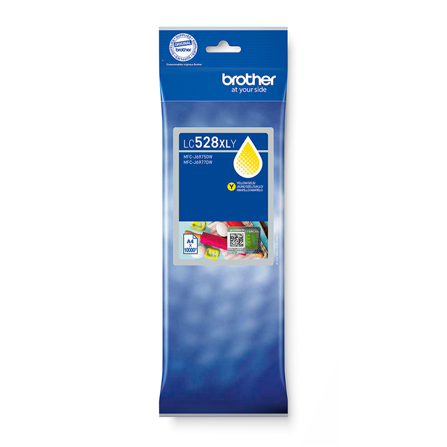 Inktcartridge Brother LC-528XLY geel