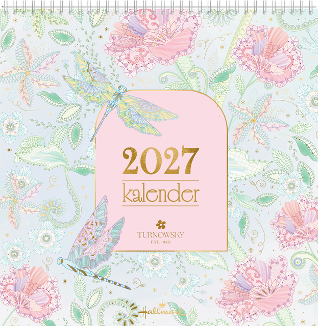 Maandkalender 2027 Turnowsky 290x290mm internationaal