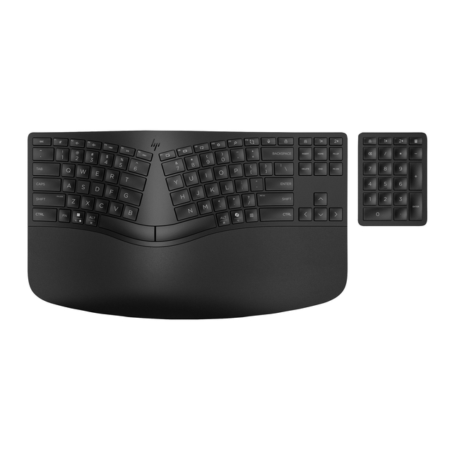 Toetsenbord HP 965 BLK Ergonomisch draadloos