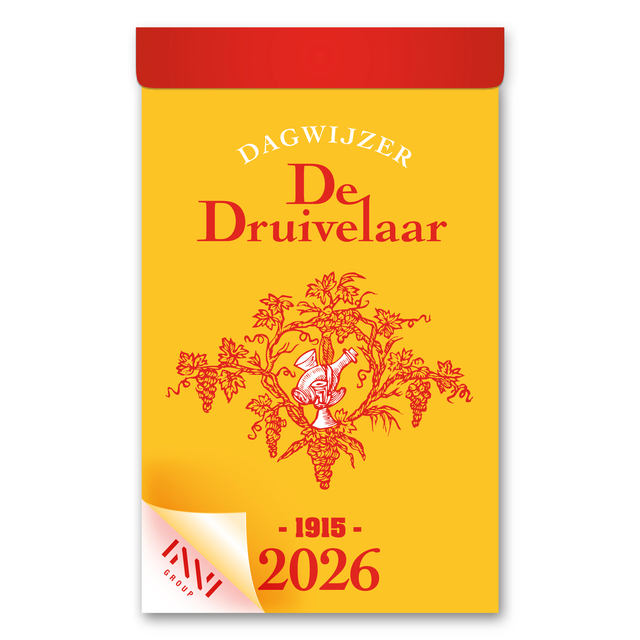 Dagscheurkalender 2027 de Druivelaar