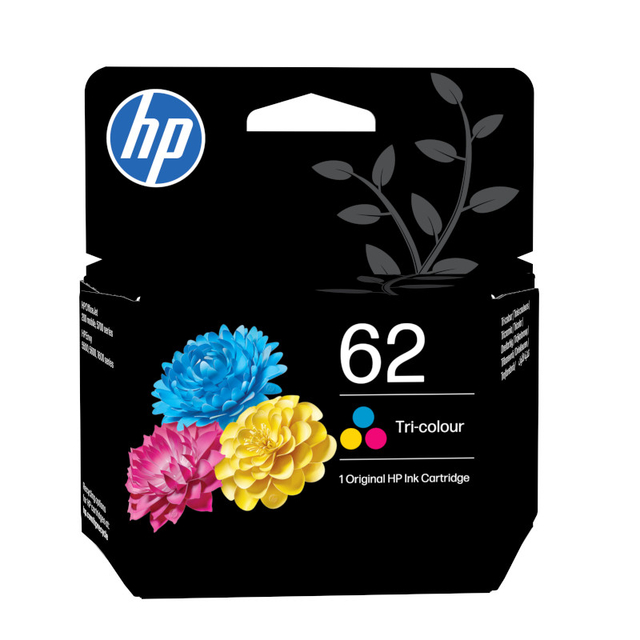 Inktcartridge HP C2P06AE 62 kleur