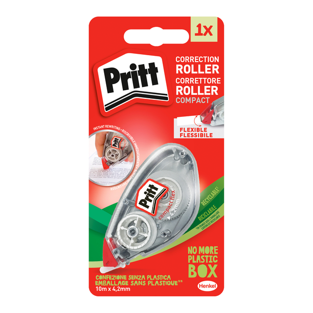 Correctietape Pritt Compact Flex 4.2mmx10m op blister