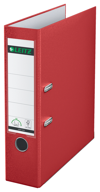Ordner Leitz 1010 180° 80mm PP A4 rood