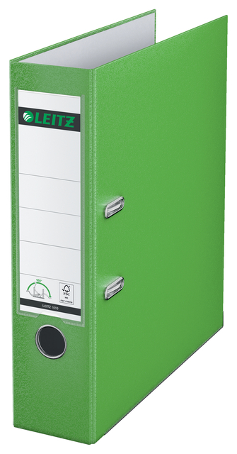 Ordner Leitz 1010 180° 80mm PP A4 lichtgroen