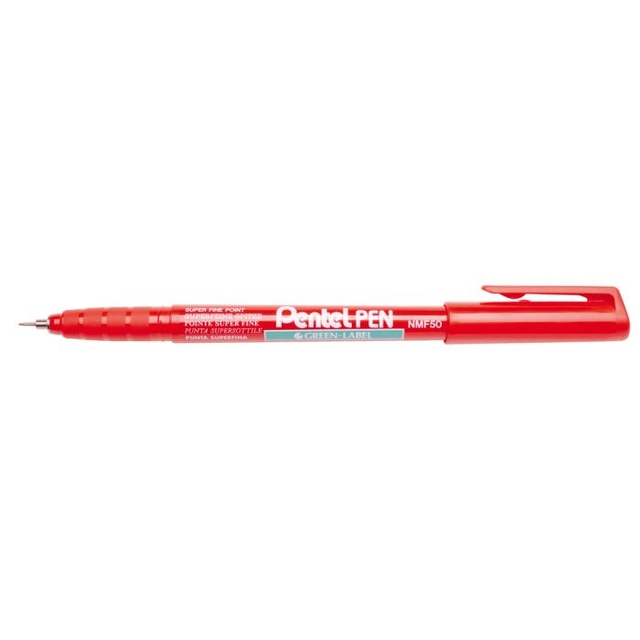 Fineliner Pentel NMF50 fijn rood