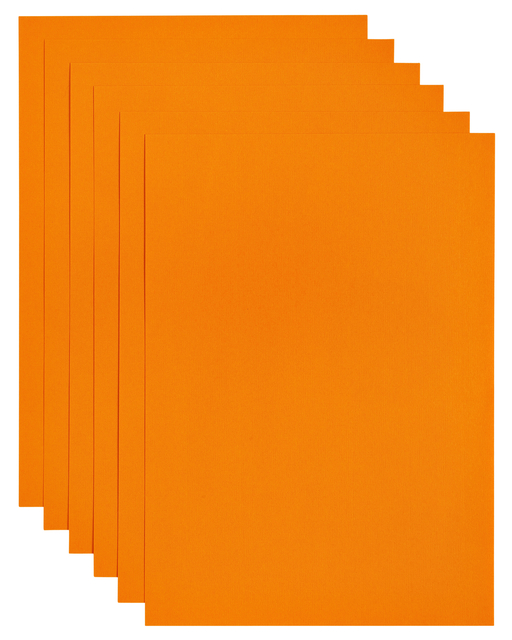 Kopieerpapier Papicolor A4 100gr 12 vel oranje