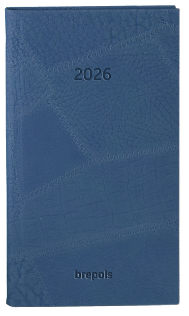 Agenda 2027 Brepols Optivision Pocket Lucca 7dagen/2pagina's assorti