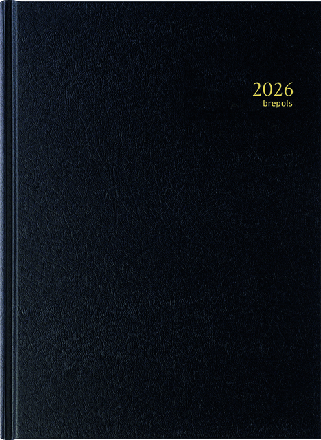 Agenda 2027 Brepols Bremax Santex A4 1dag/1pagina 4 kolommen zwart