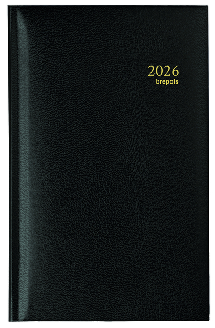 Agenda 2027 Brepols Interplan Lima 7dagen/2pagina's zwart
