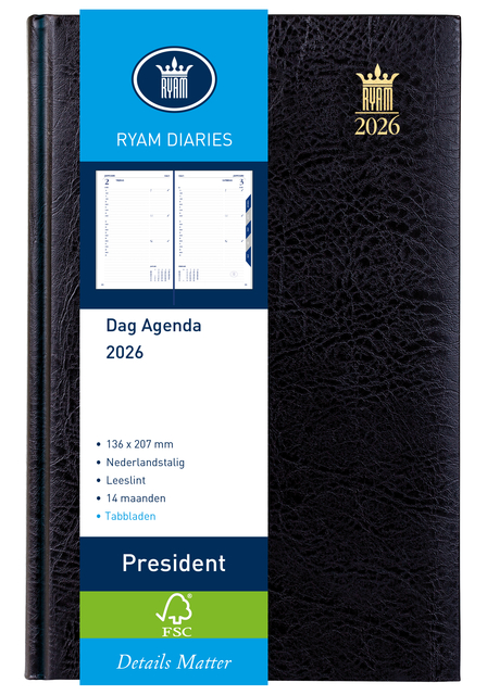 Agenda 2027 Ryam President Mundior 1dag/1pagina zwart