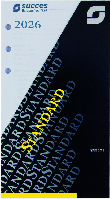 Calendarium 2027 Succes Standard 7dagen/2pagina's