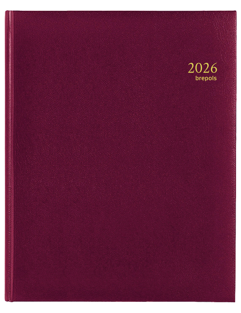 Agenda 2027 Brepols Concorde Lima 7dagen/2pagina's bordeaux