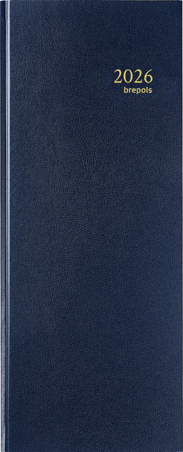 Agenda 2027 Brepols Saturnus Lima 1dag/1pagina blauw