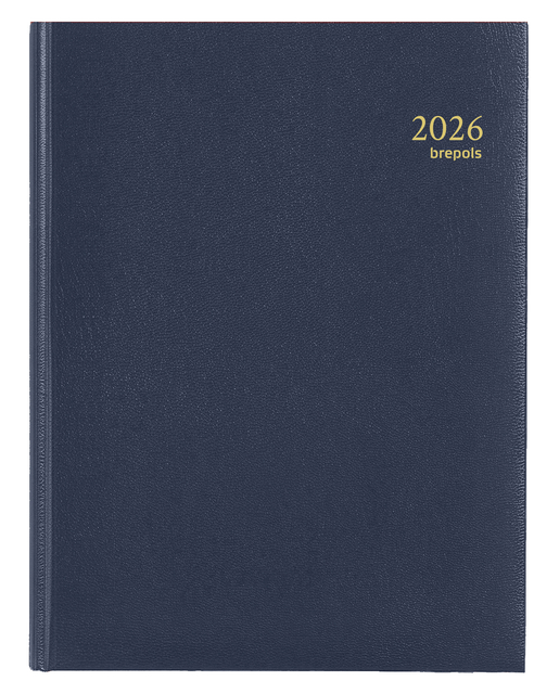 Agenda 2027 Brepols Timing Lima 7dagen/2pagina's viertalig blauw