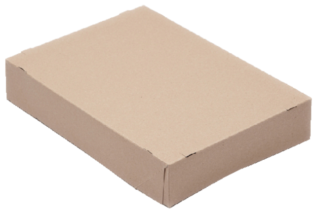 Paraatdoos CleverPack A4 305x218x55mm voor 500 vel bruin pak à 10st