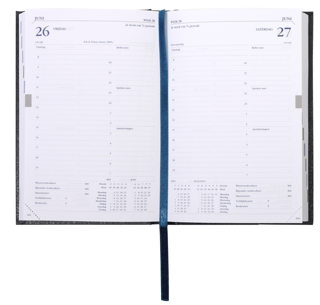 Agenda 2027 Ryam Twenty-four Mundior 1dag/1pagina blauw