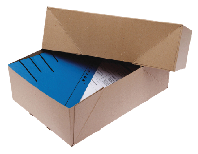 Paraatdoos CleverPack A4 307x220x108mm voor 1000 vel bruin pak à 10st