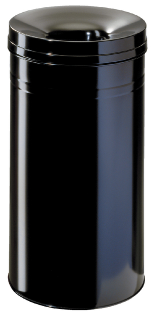 Papierbak met vlamdover Durable 3326-01 30 liter zwart
