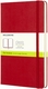 Notitieboek Moleskine large 130x210mm blanco hard cover rood