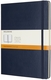 Notitieboek Moleskine XL 190x250mm lijn hard cover sapphire blue