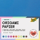 Origami papier Folia 70gr 10x10cm 100 vel assorti kleuren