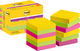 Memoblok Post-it 622 Super Sticky 47,6x47,6mm Carnival 12 stuks