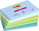 Memoblok 3M Post-it 655 76mmx127mm Super Sticky Oasis 5 stuks