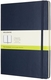 Notitieboek Moleskine XL 190x250mm blanco hard cover sapphire blue