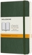 Notitieboek Moleskine pocket 90x140mm lijn soft cover myrtle green