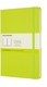 Notitieboek Moleskine large 130x210mm blanco hard cover lemon green