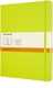 Notitieboek Moleskine XL 190x250mm lijn hard cover lemon green