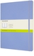 Notitieboek Moleskine XL 190x250mm blanco soft cover hydrangea blue