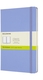 Notitieboek Moleskine large 130x210mm blanco hard cover hydrangea blue