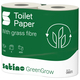 Toiletpapier Satino MT1 GreenGrow 2-laags 4x400 vel naturel 066870