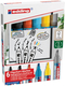 Viltstift edding 385 flipover incl 380 - 383  assorti 6 stuks