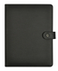Schrijfmap DESQ voor tablet 7"-10" met sluitclip zwart