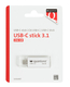 USB stick 3.1 Quantore USB-C 256GB zilver