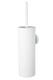 Toiletborstelset Satino metaal wit 332140