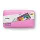 Gouache HIMI 18 kleuren 30gr opbergbox roze